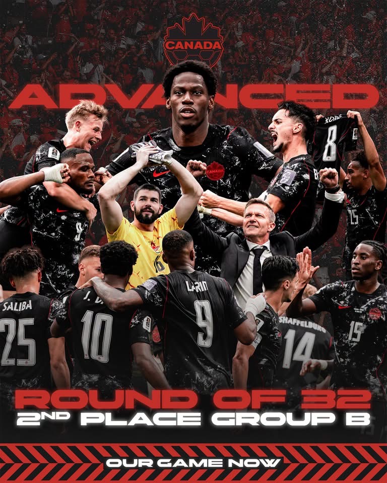 Team Canada Soccer Advances in 2026 FIFA World Cup Championship