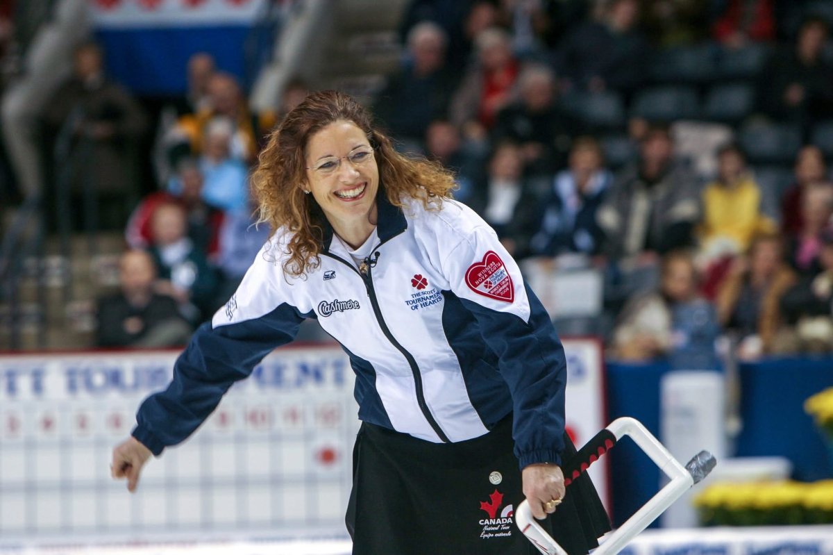 Colleen Jones, a true curling legend has passed away today.